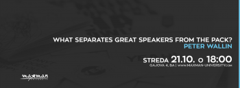 Maxman University: What separates great speakers from the pack?